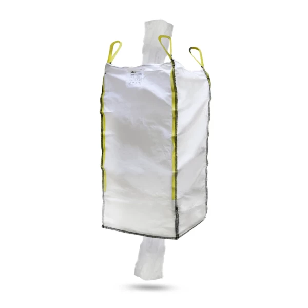Big Bag alta con válvula de carga y descarga (90x90x200 cm)