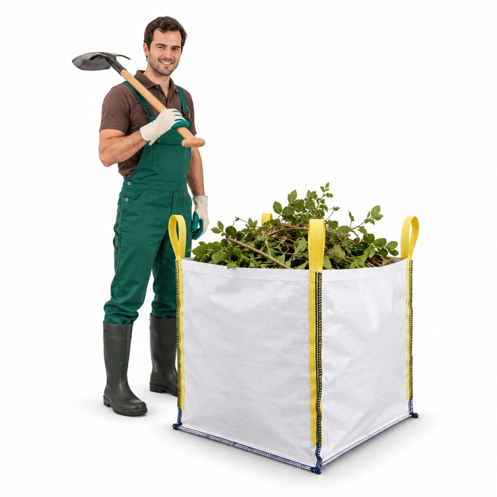 Bolsa de jardín pequeña 500 l (80x80x80 cm)