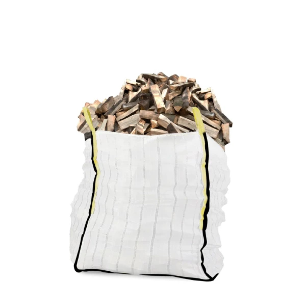 Bolsa ventilada para leña