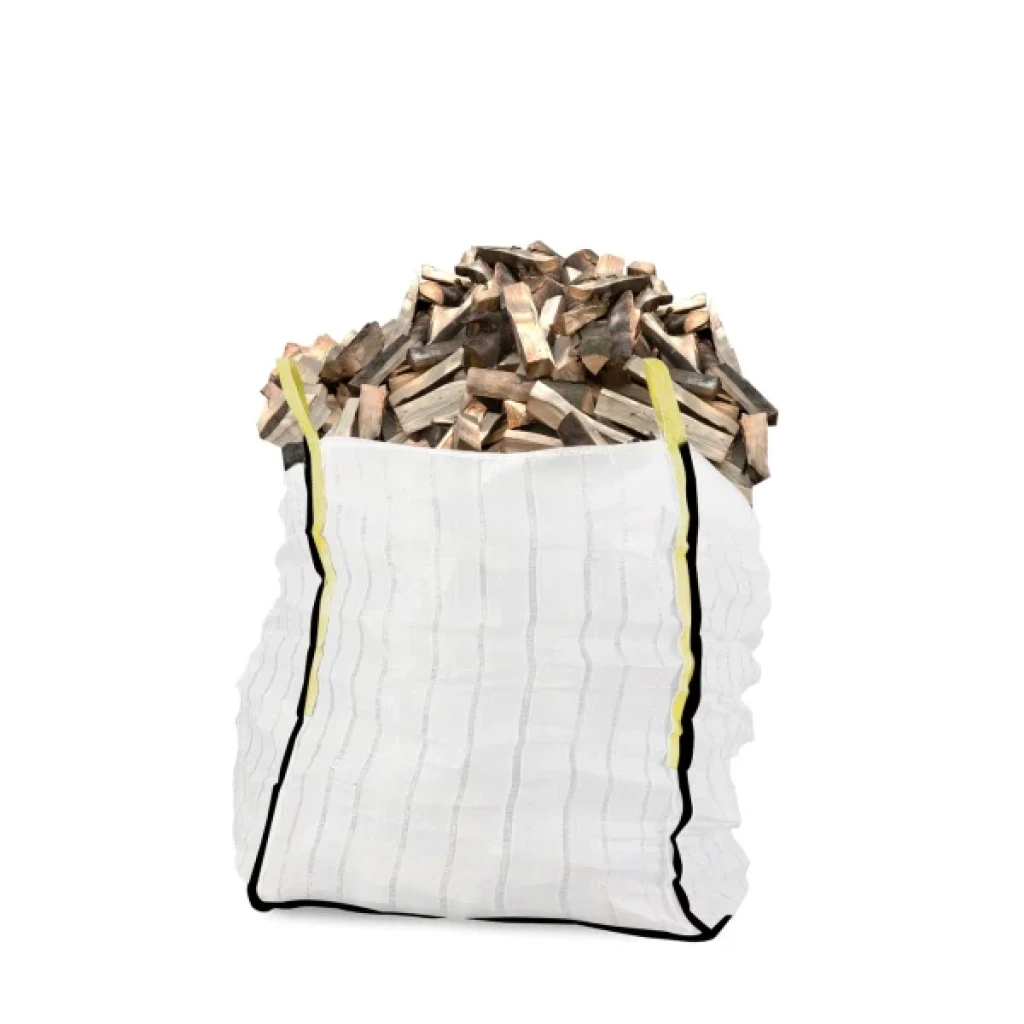 Bolsa ventilada para leña