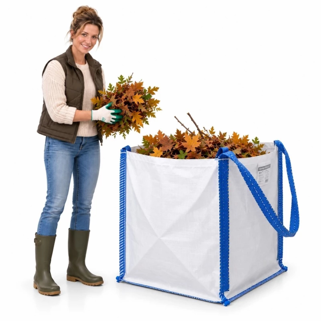 Bolsa mediana para residuos de jardín 650 l (85x85x90 cm)