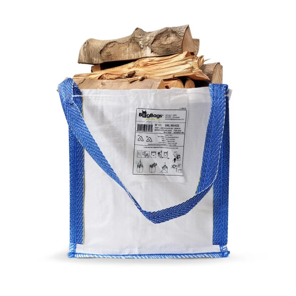 Bolsa de transporte para leña 0,1 m³ (46x46x47 cm)